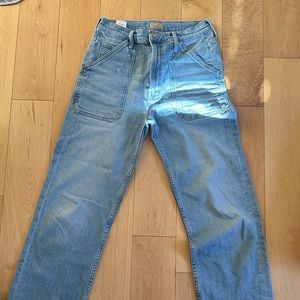 MOTHER DENIM The Patch Rambler Ankle - Sworn To Secrecy